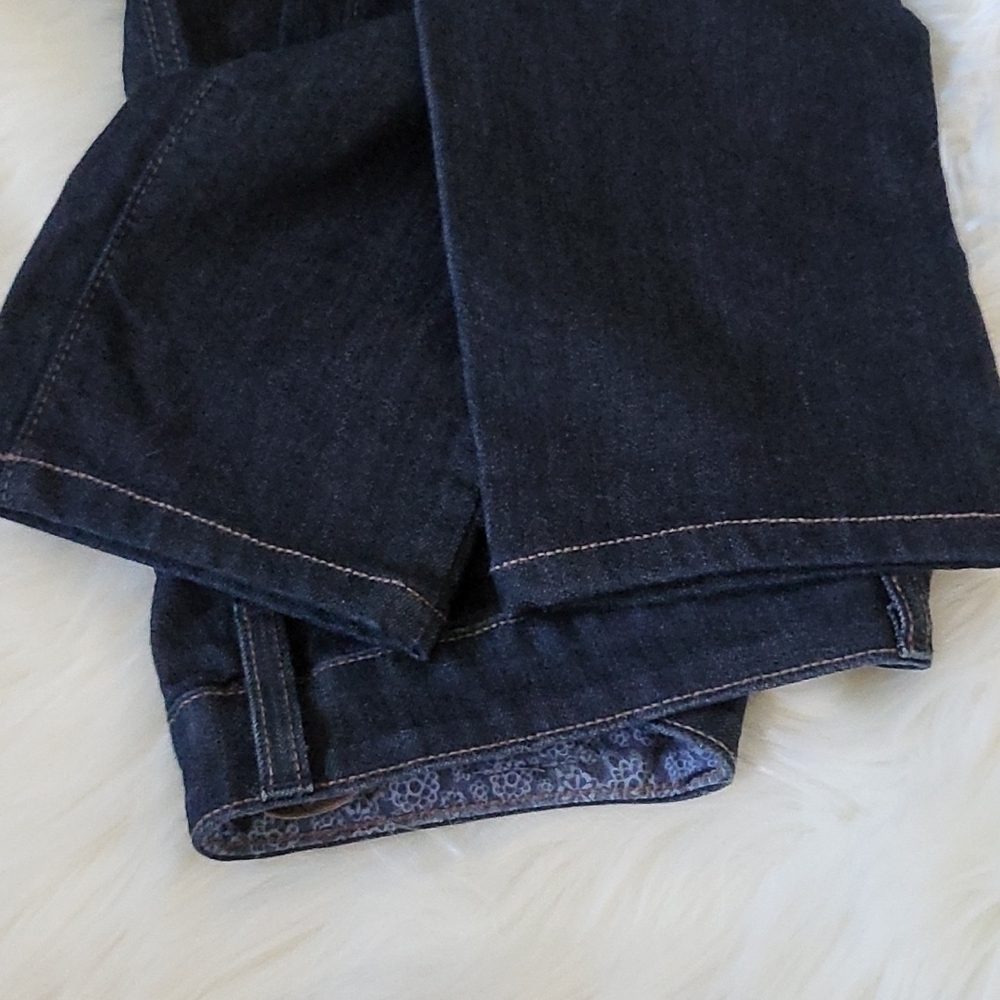 PAIGE Skyline dark wash skinny jeans - Picture 6 of 12